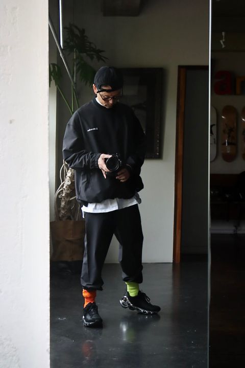 FreshServiceSport STORMFLEECE CREW NECK PULLOVERスタイル.2022.11.13.