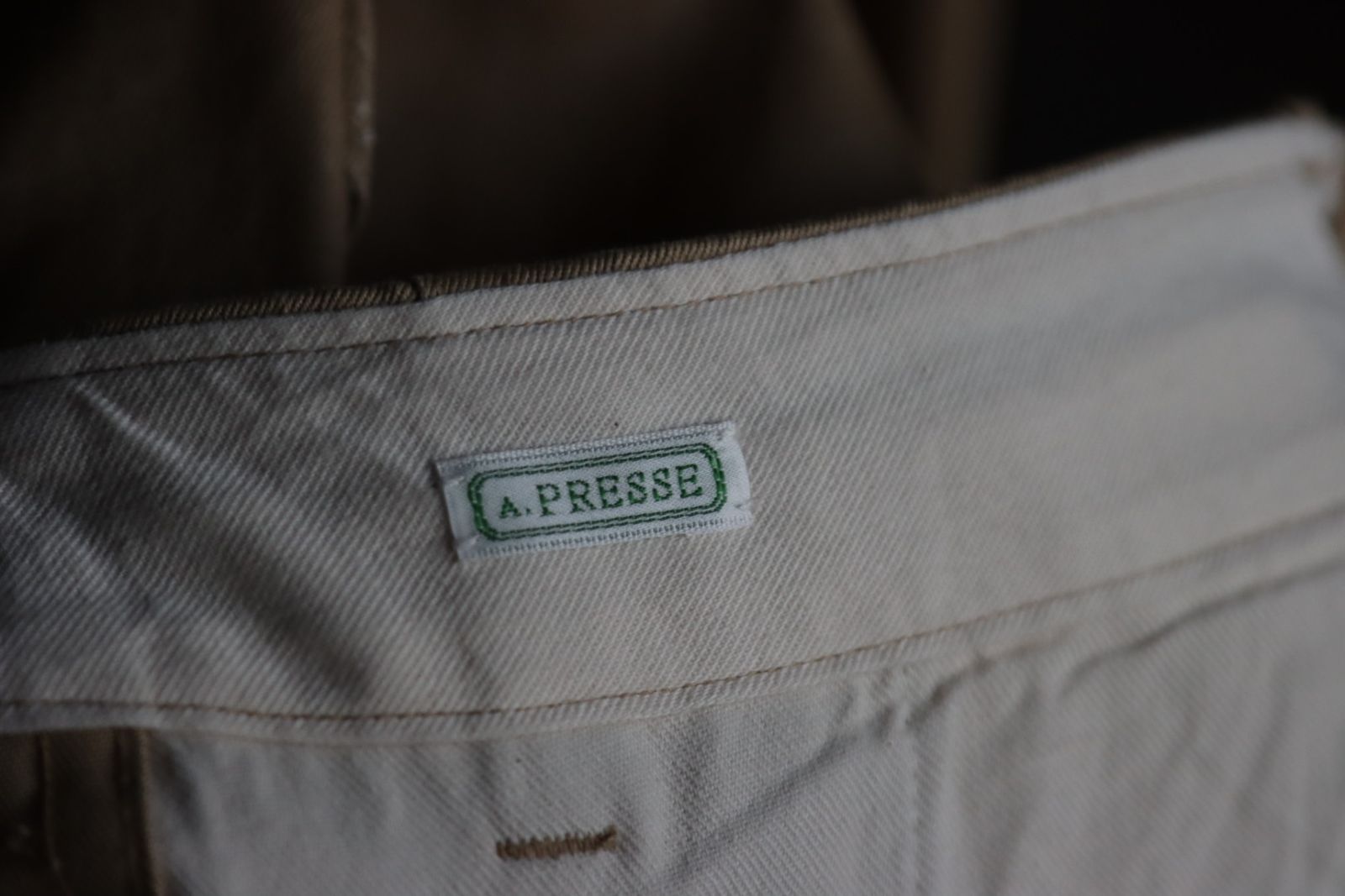A.PRESSE - アプレッセ23SSパンツ Vintage US ARMY Chino