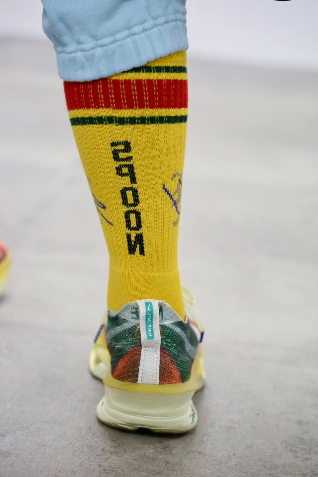 セントマイケル 26SS SW SOCKS/SAINT SW(SM-MK8-0000-C15)YELLOW