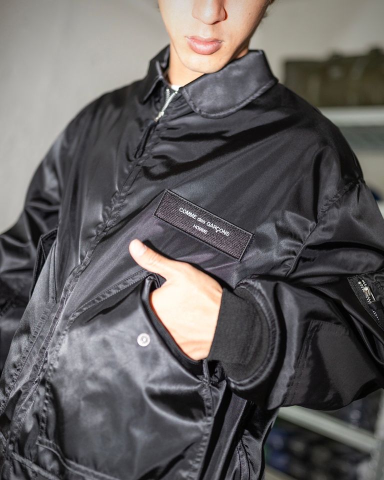 COMME des GARCONS HOMME - コムデギャルソンオム24AW ナイロンツイル  