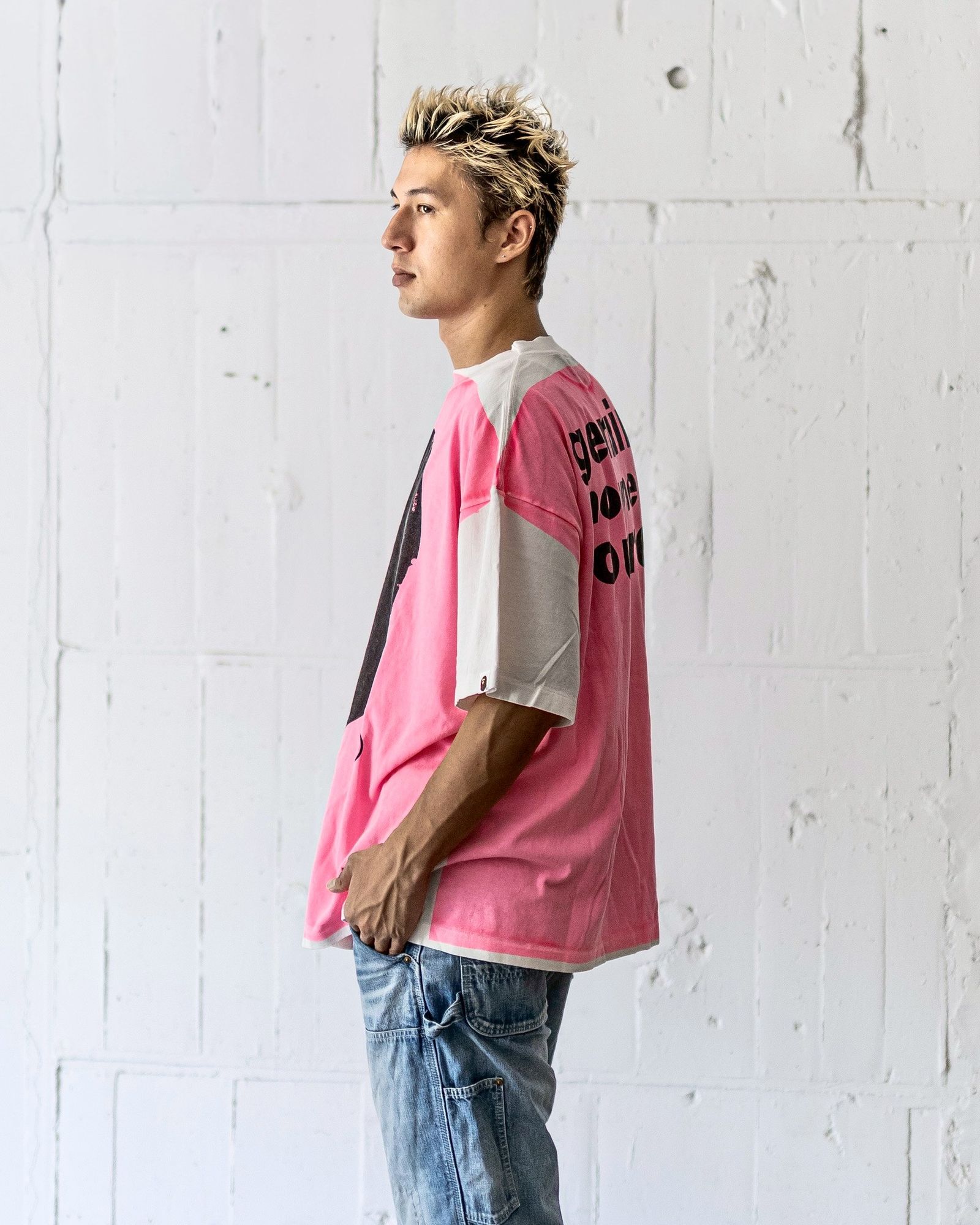 SAINT Mxxxxxx HANDPRINT BAPE_SS TEE 8月23日(土)新作発売！
