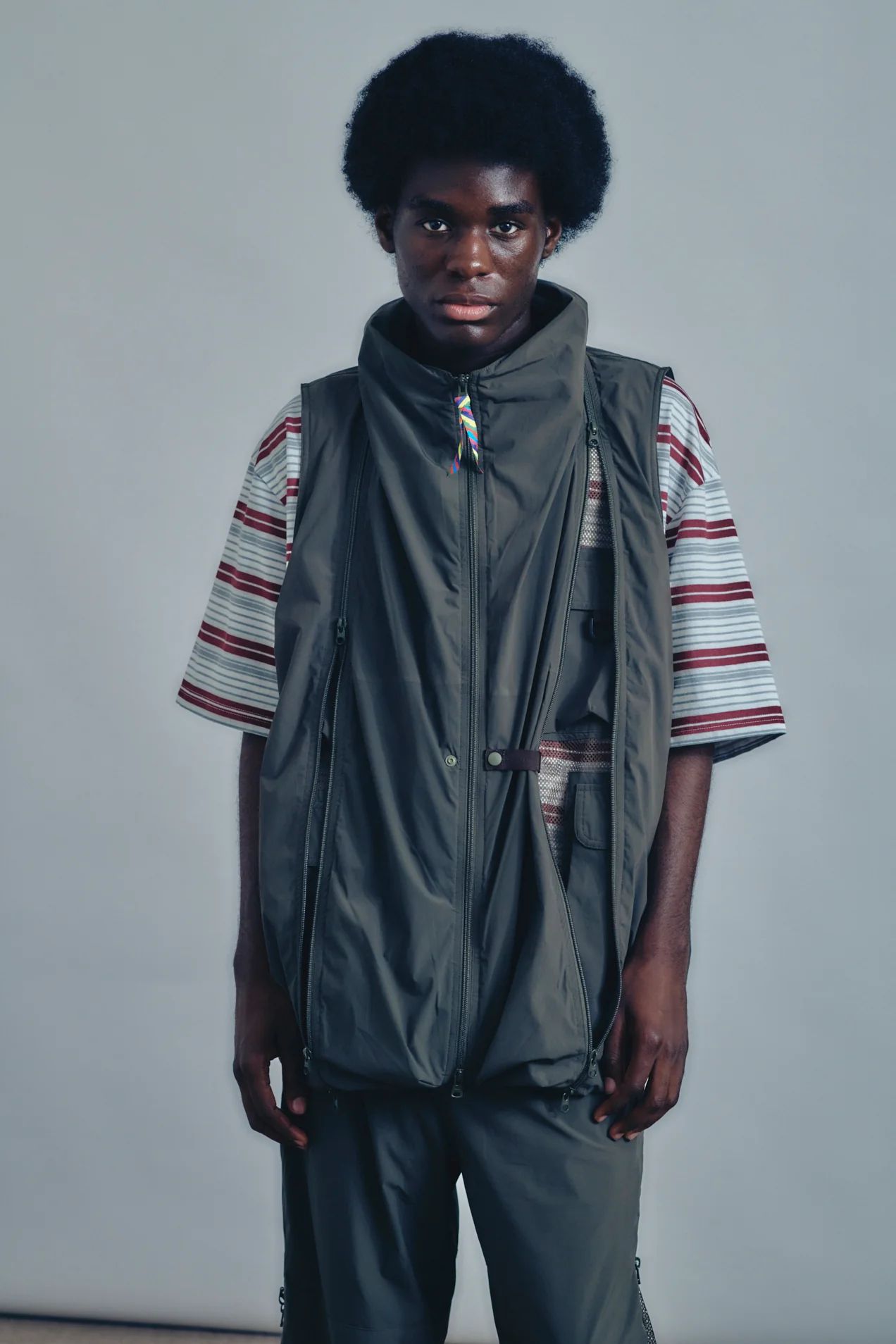 イズネス 26SS Technical Ventilation Vest(26SS_31_1007AWVEST01)BLACK☆新作発売！