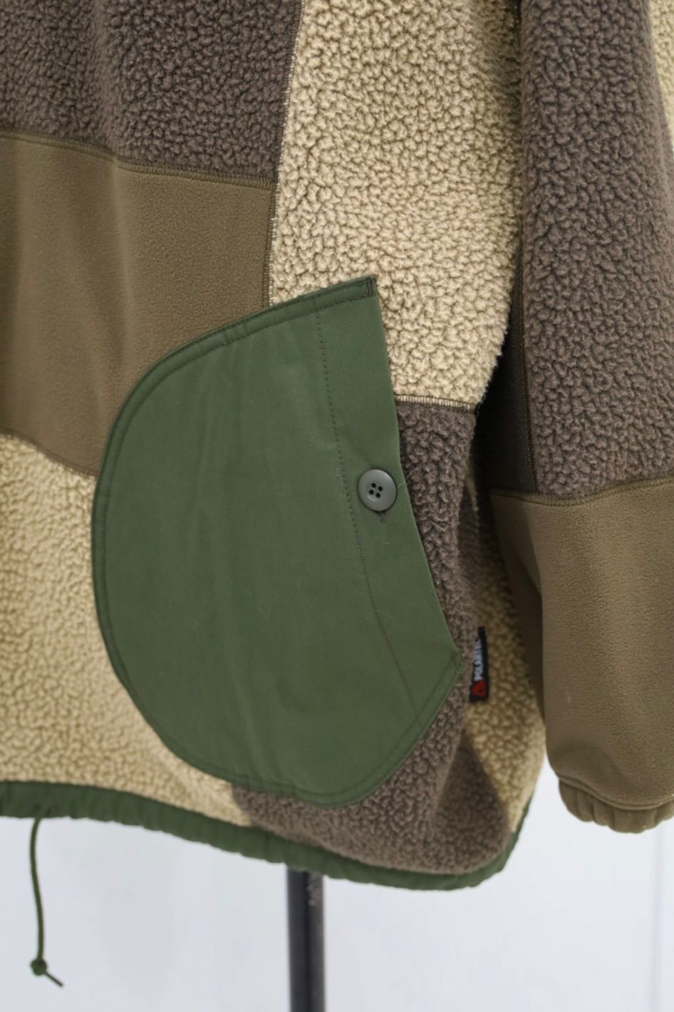 コムデギャルソンオム25FW POLATECボアフリースMIXジャケット(HP-J022-051)BEIGE MIX★10月3日(金)発売！