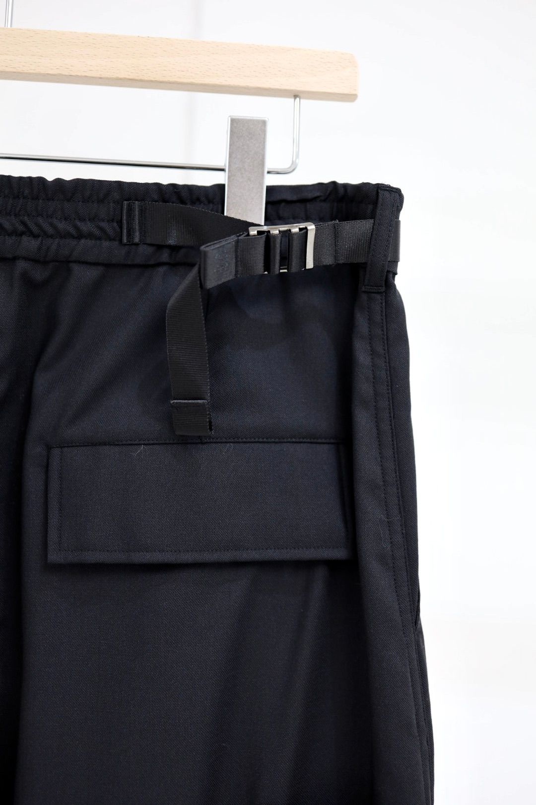 プロダクトトゥエルブ SS26 P12 Techno Wool Utility Pants(26SS-PPT01B)BLACK
