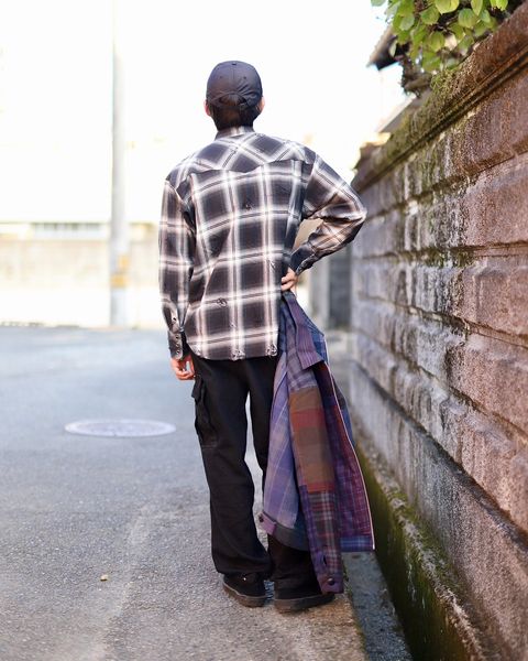 RAFUラフ23AW リメイクジャケット Remake Jacketスタイル