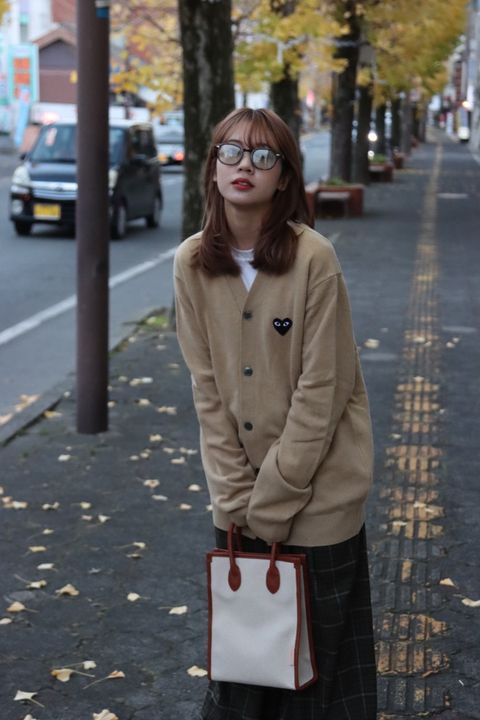 PLAY COMME des GARCONS 新作PLAY CARDIGAN style.2022.12.9