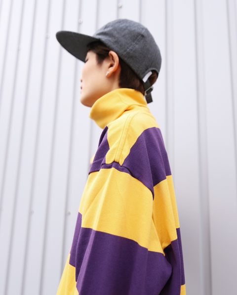 TapWater 新作Wide Border Turtle L/S Tee style.2023.10.18