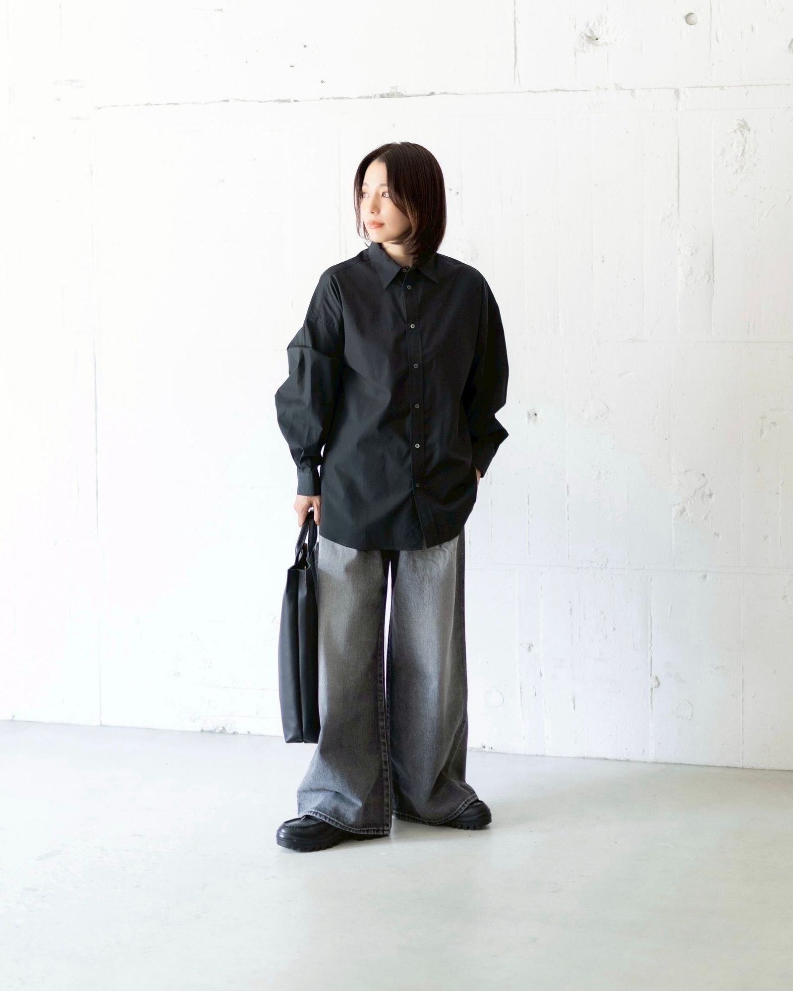 A.PRESSE アプレッセ Vintage Sweatshirt BLACK A.PRESSE - アプレッセ Vintage Sweatshirt(24AAP-05-06K)BLACK