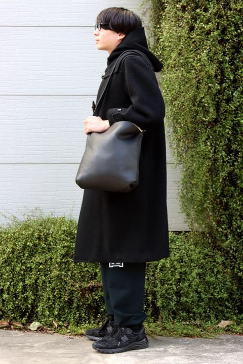 blurhmsROOTSTOCK Wool Melton Duffle Coat style.2020.10.10