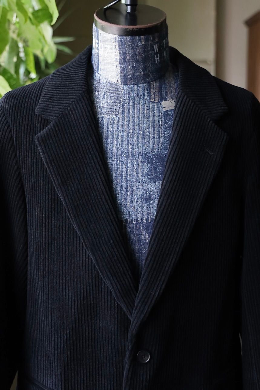 アプレッセ 2025 STYLE2  Wool Corduroy Jacket(25AAP-01-21)BLACK☆8月30日(土)発売！