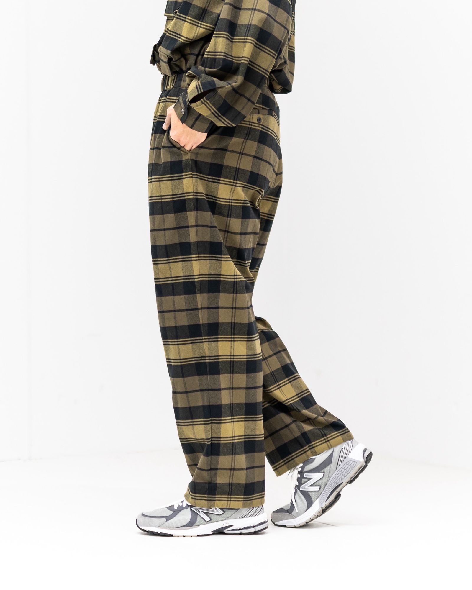 FreshService  FLANNEL CHECK MULTI POCKET SHIRT (BROWN) ☆11月15日新作発売！