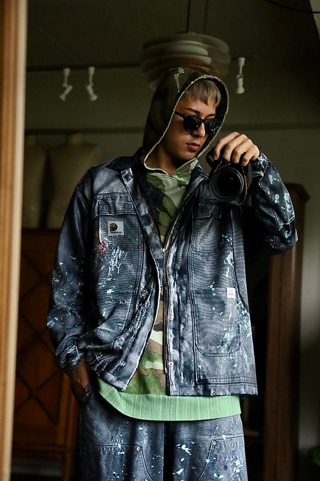 TALKING ABOUT ABSTRACTION ART REPLICA PARKA PICK UP STYLE