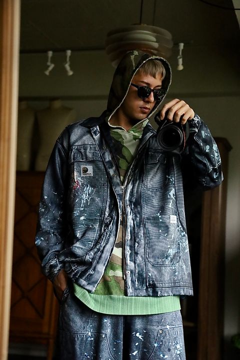 TALKING ABOUT ABSTRACTION ART REPLICA PARKA PICK UP STYLE