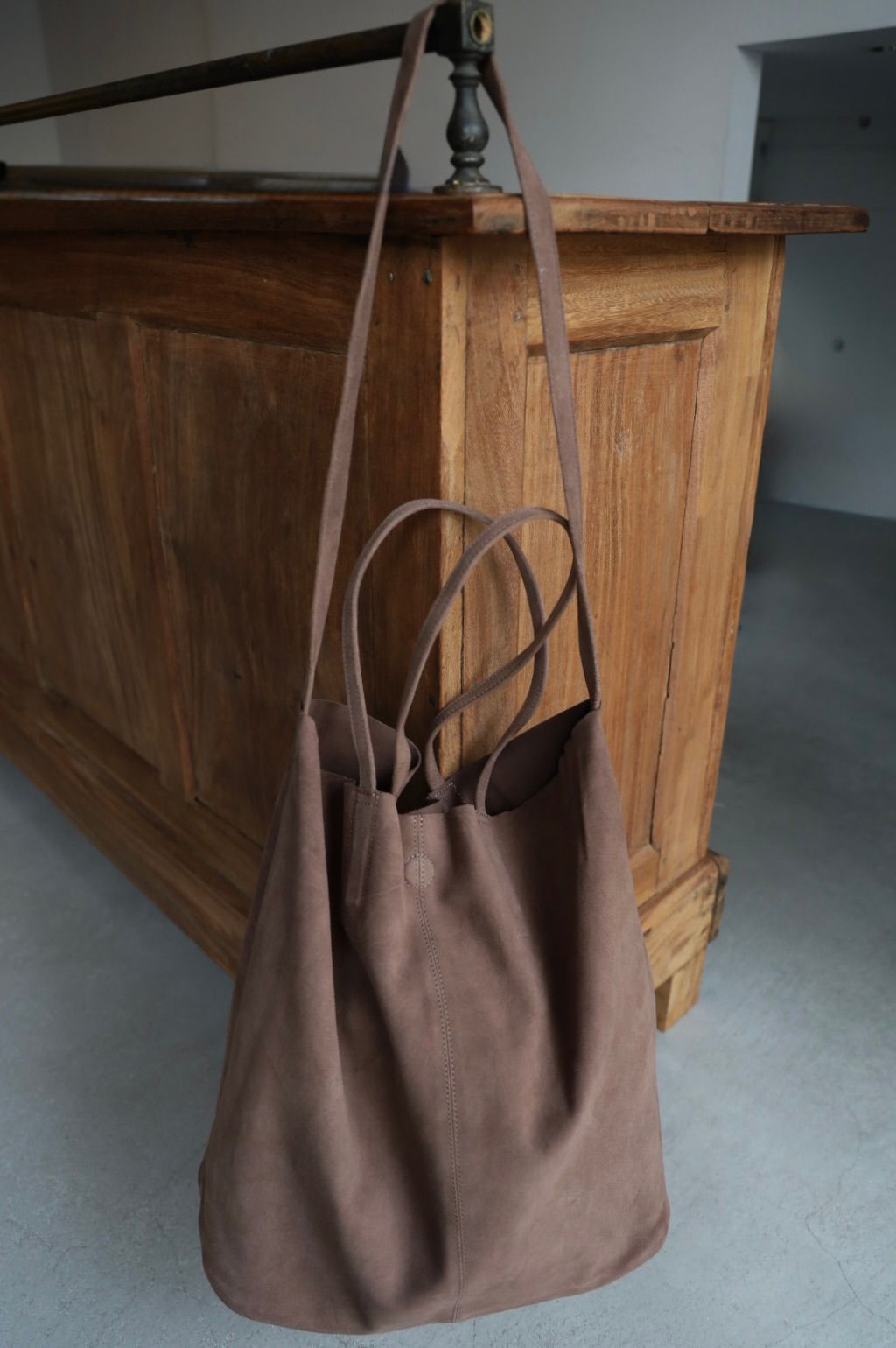 Morphee / モルフェトートバッグ 3WAY LARGE TOTE(L SIZE)SUEDE [ELEPHANT]☆新作発売！