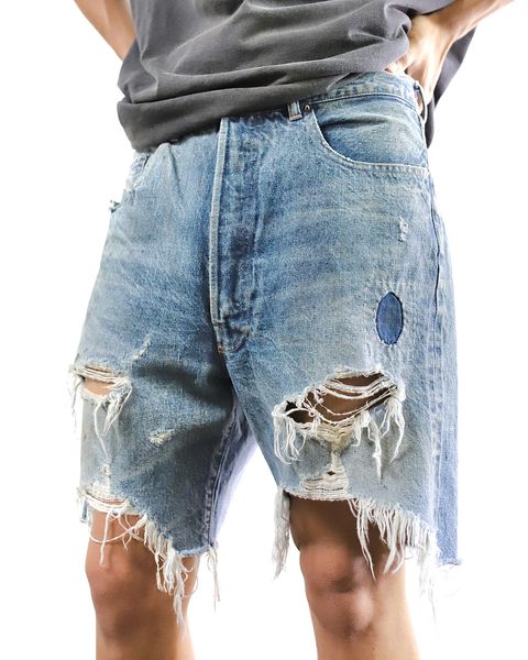 セントマイケル 24SS SAINT_DENIM SHORTS style 2024.5.17
