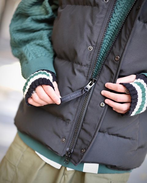 CANADA GOOSE カナダグース 新作GARSON VESTガーソンベストスタイル