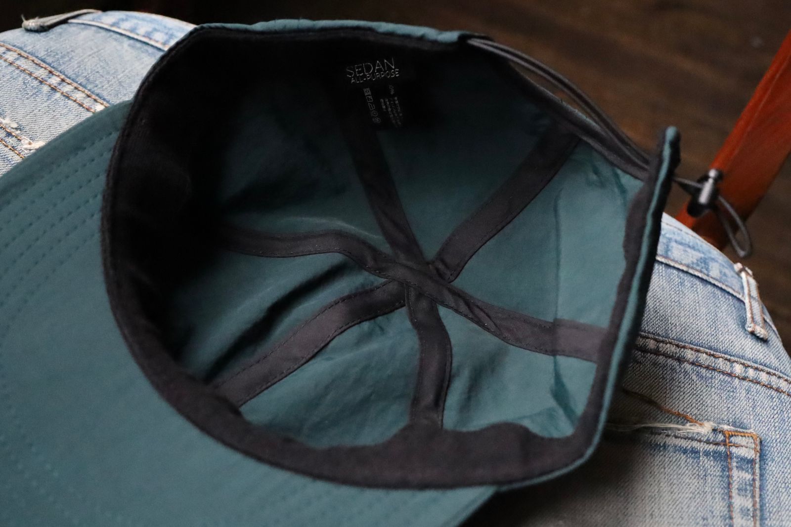 セダンオールパーパス SS25 Tech Logo Camp Cap(SD25S-CP01)Dark Green☆4月19日(土)発売