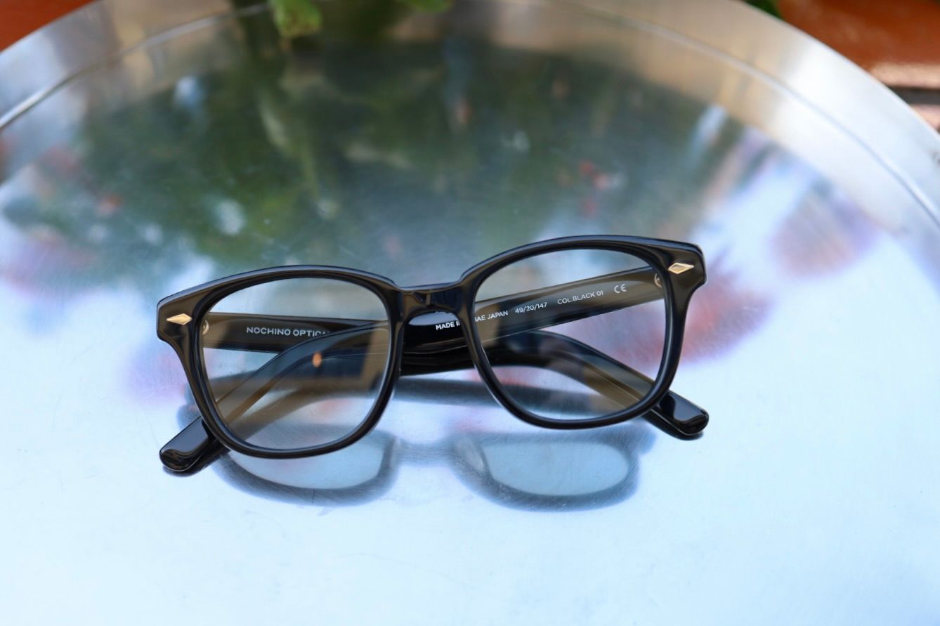 ノチノオプティカル "SANSUI" #1.GLOSS BLACK × CLEAR to GREY (調光モデル)