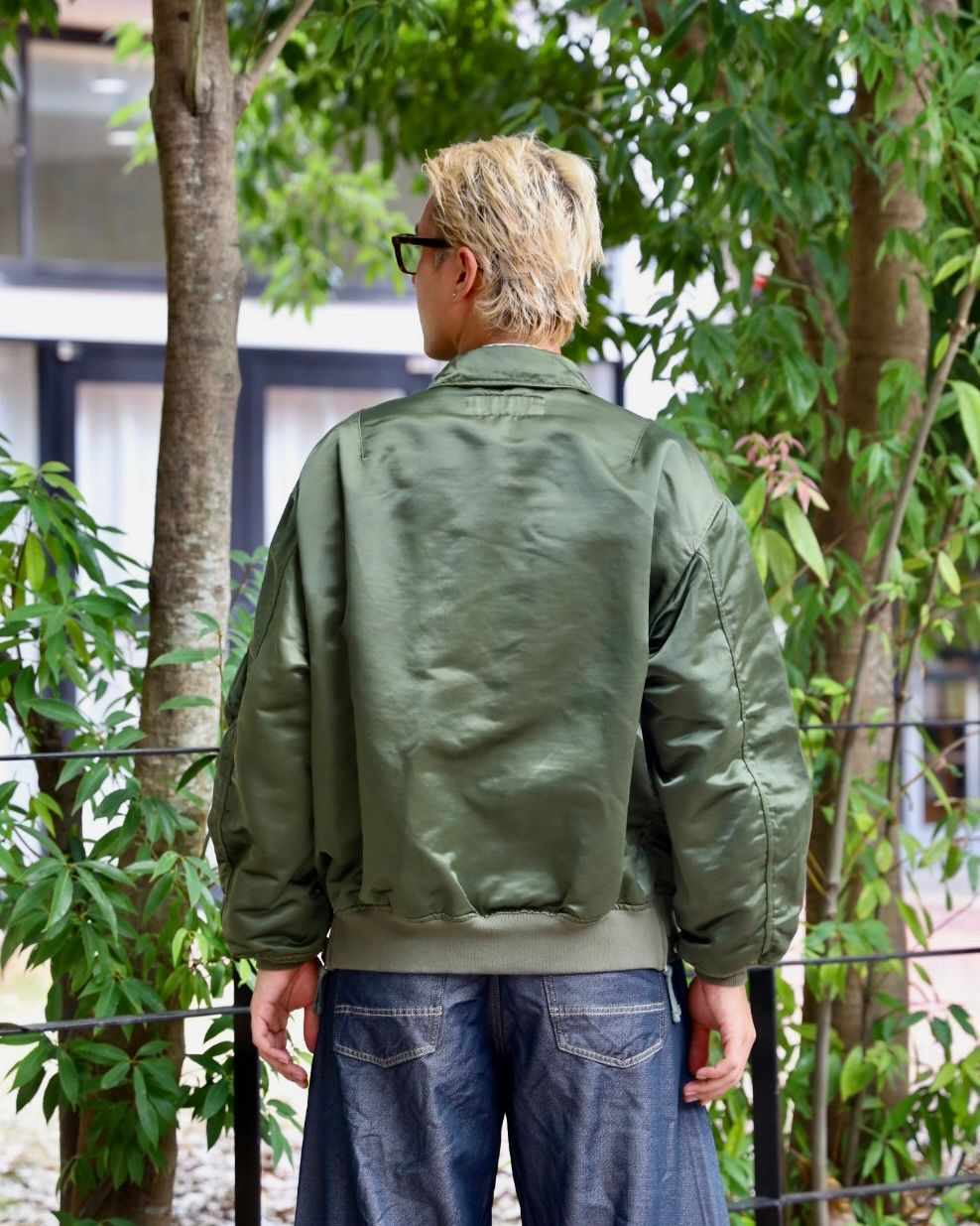 COMME des GARCONS HOMME 総ナイロンツイル二重結製品染ミリタリーブルゾン 9月4日(土)新作発売！