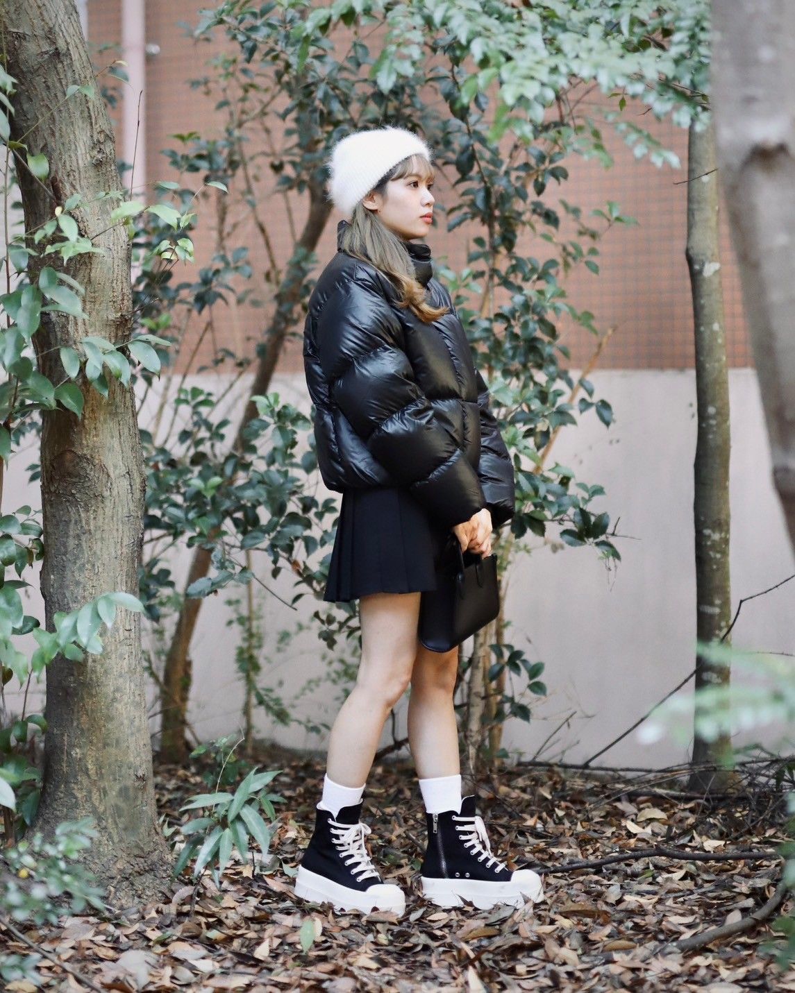 【 】サイプレス クロップド フーディ White Label CANADA GOOSE 新作CYPRESS CROPPED PUFFER BLACK LABEL style