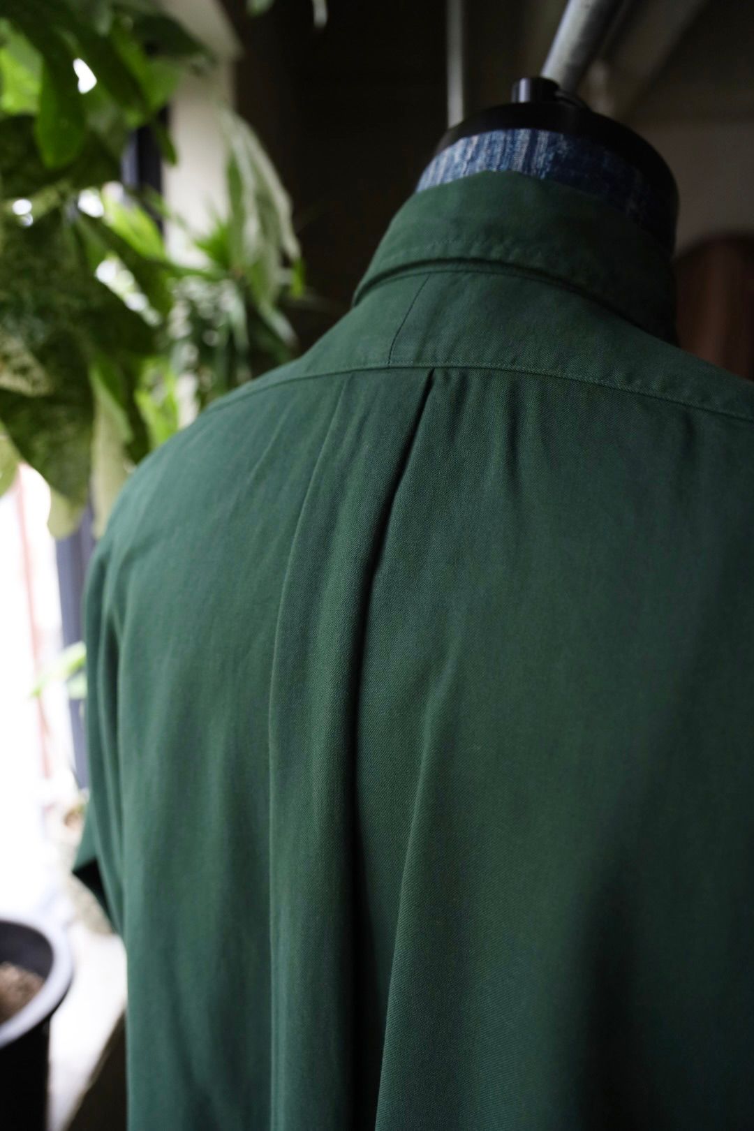 アプレッセ 2025 STYLE2 Double Weave Twill Regular Collar Shirt(25AAP-02-10)GREEN☆9月27日(土)発売！