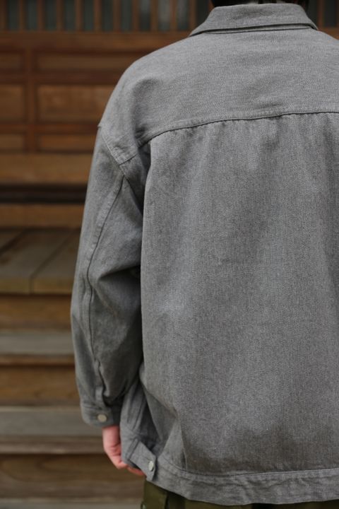 Graphpaper Colorfast Denim Blouson(GM204-30234B) style.2021.1.30.