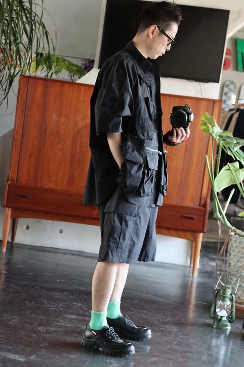 フレッシュサービス22SS TACTICAL POCKET STRETCH S/S SHIRTスタイル.2022.4.06.