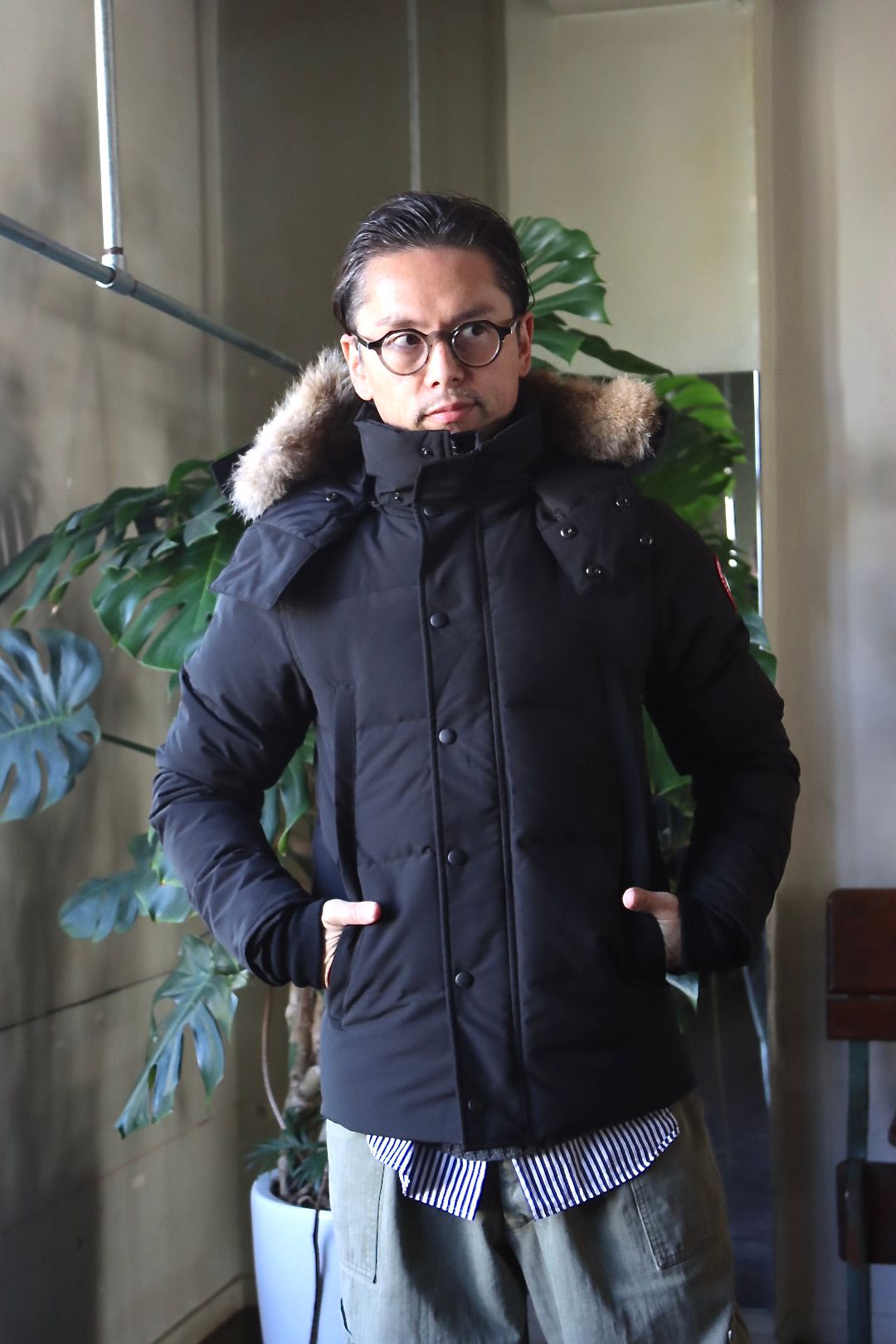 CANADA GOOSE - WYNDHAM PARKA FF ウィンダムパーカ (MEN'S STYLE 
