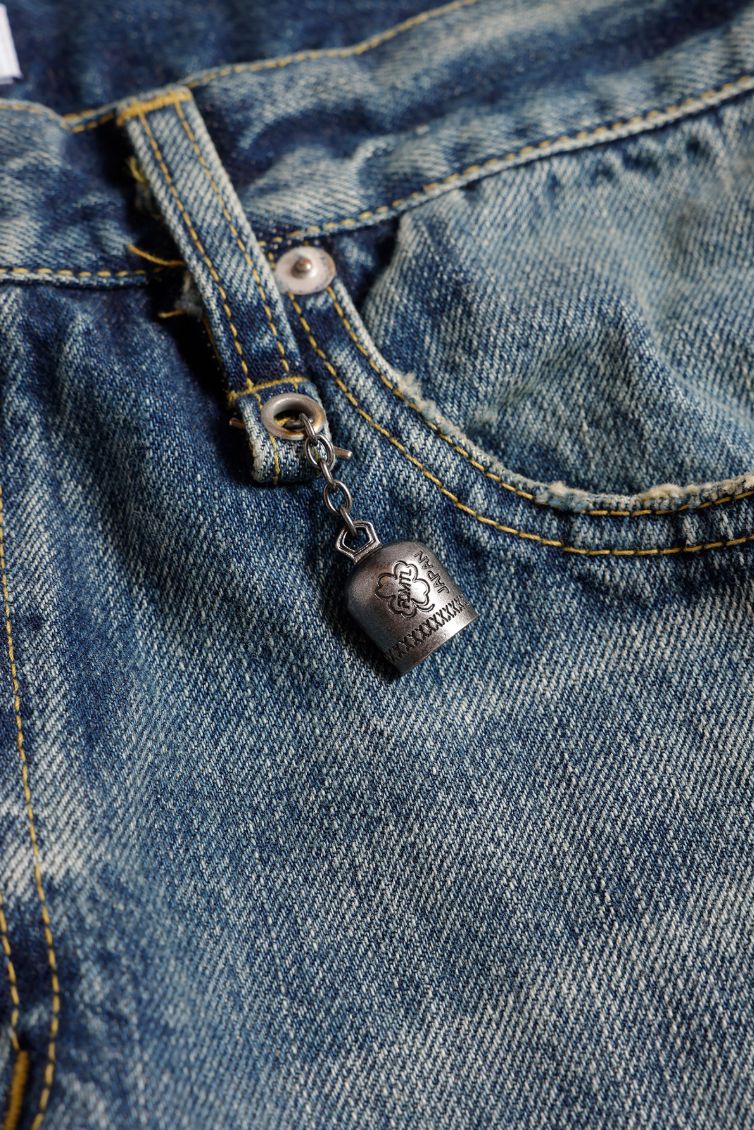 ファンダメンタル デニムパンツ CLASSIC STRAIGHT DENIM CS124 (FA25/MG124)INDIGO