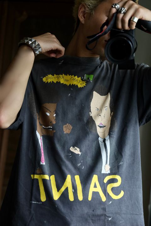 セントマイケル RAPTURE SS TEE MARK スタイル