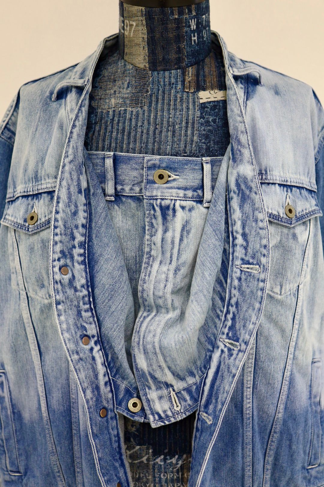 ファンダメンタル 26SS DENIM T-FORM JACKET 3YR WASH(FA26JK19U)INDIGO☆新作発売！