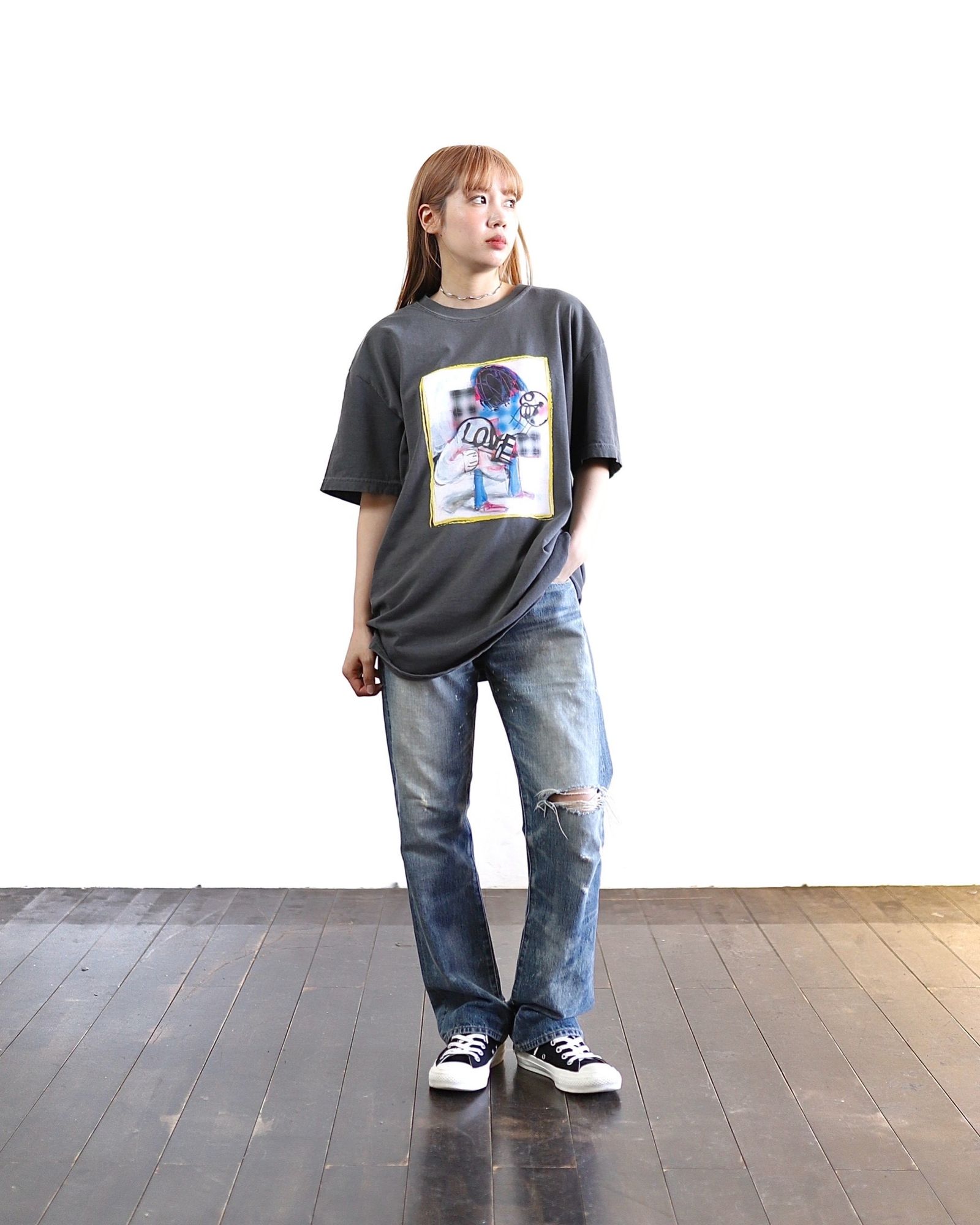 RAFU 新作24SS Band T-shirt style.2024.2.17
