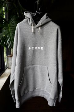 コムデギャルソンオム 25FW HOMMEプリントパーカー(HP-T105-051)T.GRAY☆10月3日(金)新作発売！