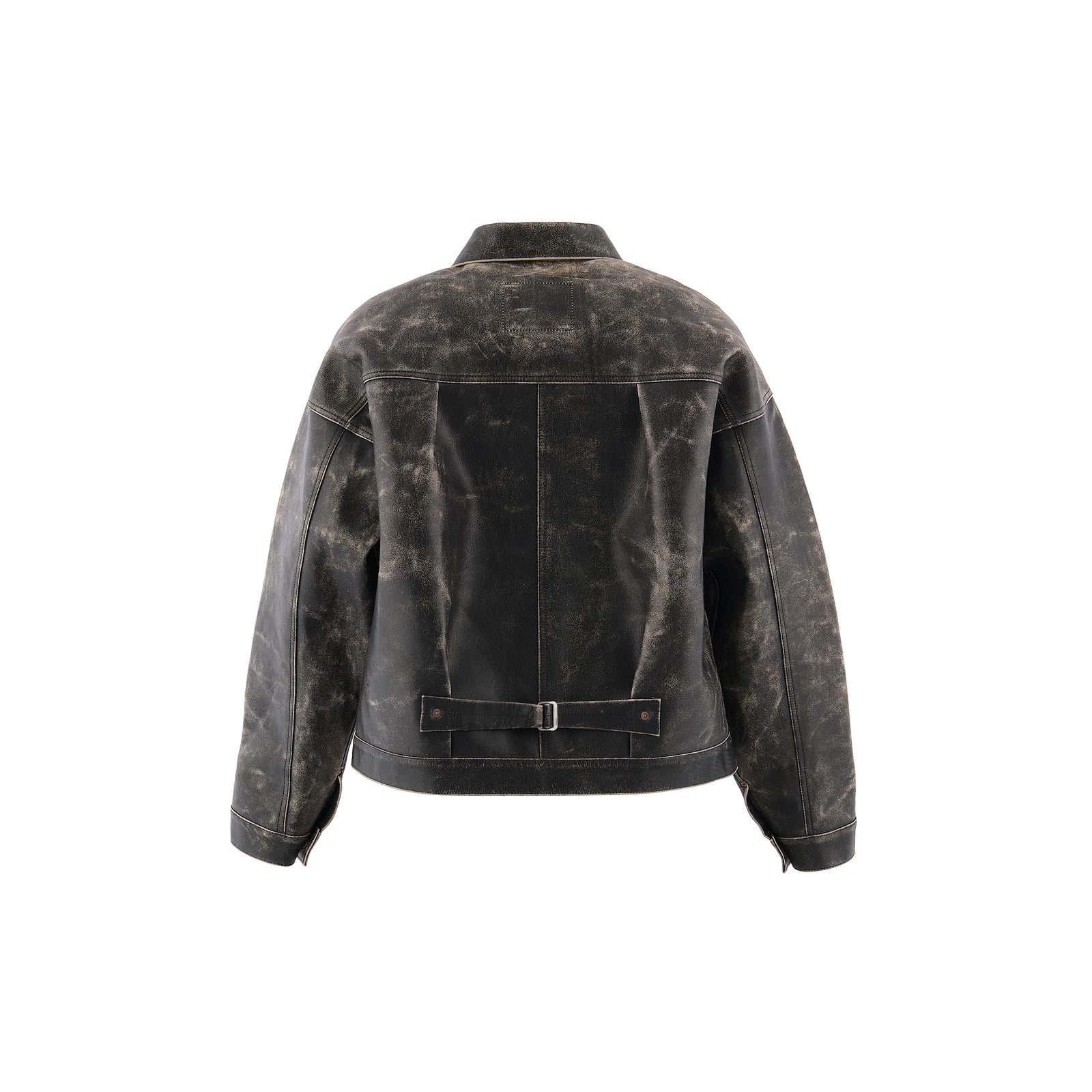 セントマイケル 26SS BBJ_LEATHER JACKET(SM-MK8-0000-C47)BLACK☆5月16日(土)発売！