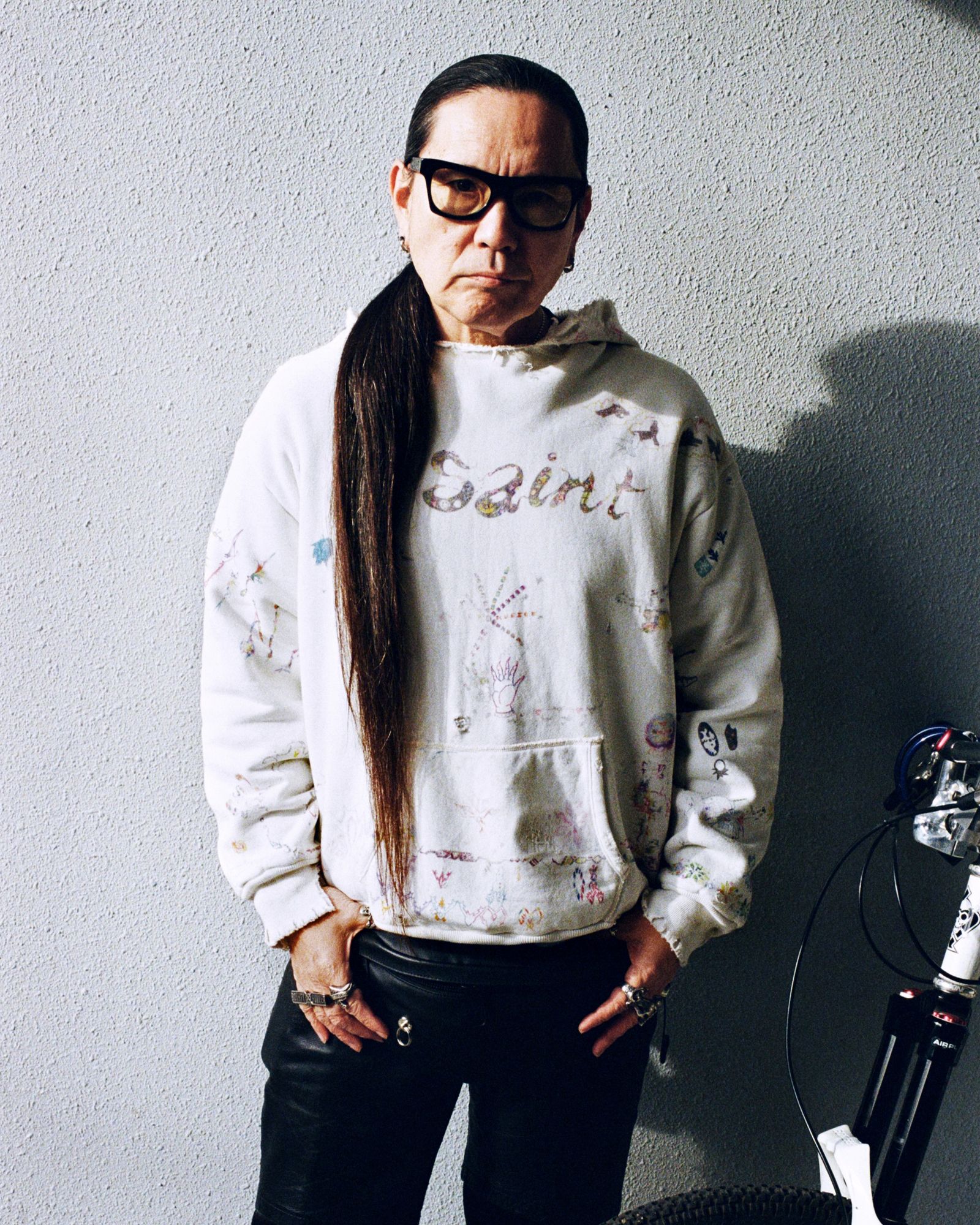 セントマイケル 26SS COCO_DOUBLE FACE HOODIE (SM-MK8-0000-C17)WHITE☆2月21日(土)10:00発売！