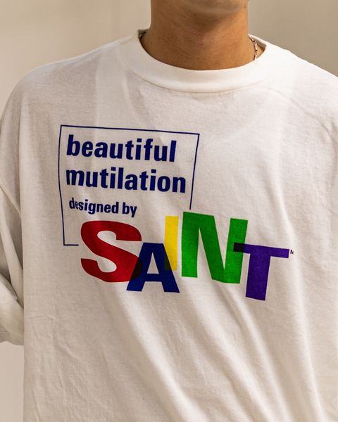 SAINT Mxxxxxx BEAUTIFUL SAINT LS TEE 9月27日(土)新作発売！