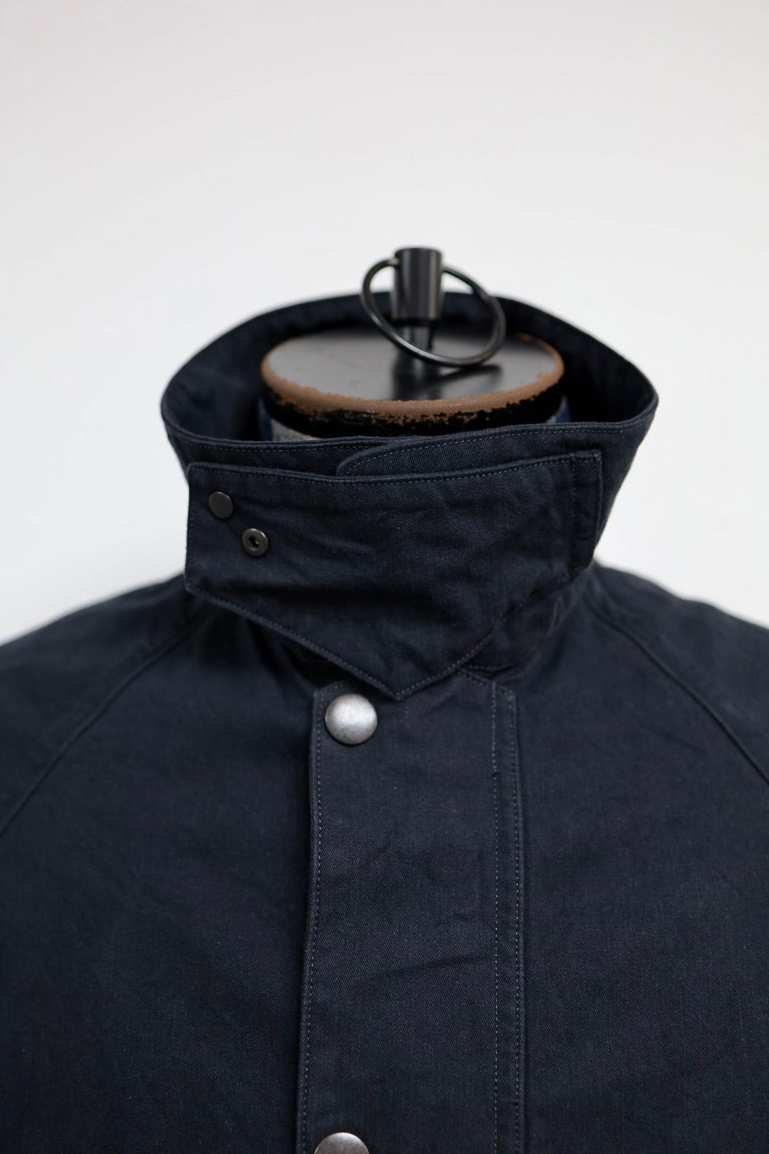 blurhms ブラームス 26SS Hard Twist Gabardine Riding Jacket(BHS26S017)BlackNavy☆12月26日(金)新作発売！