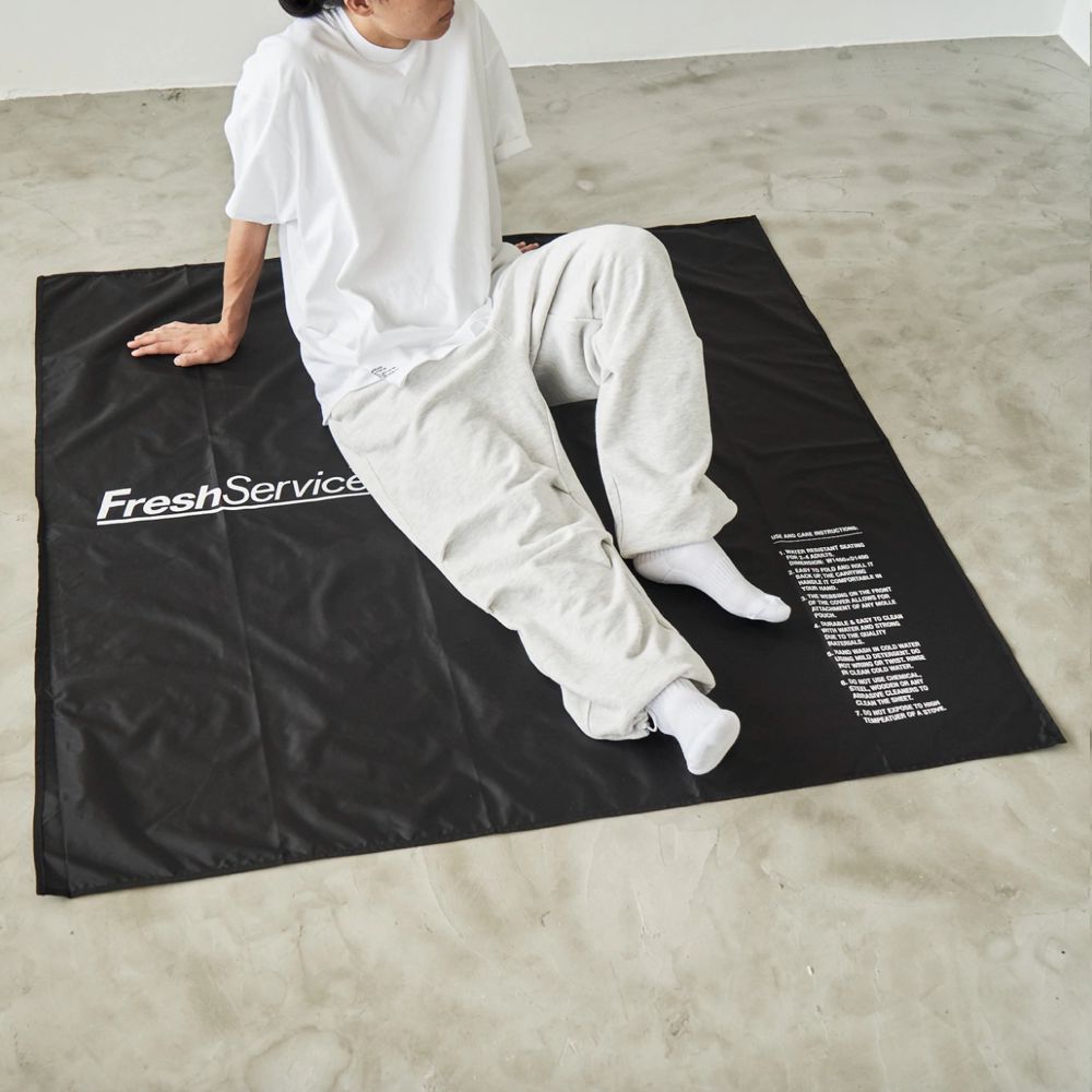 フレッシュサービス グラウンドシートGROUND SHEET(BLACK)☆6月22日(日)発売！
