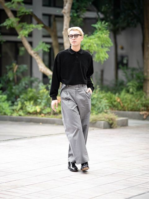 Graphpaper 新作Dry Westpoint Barrel-Fit Belted Pants style.2026.8.28