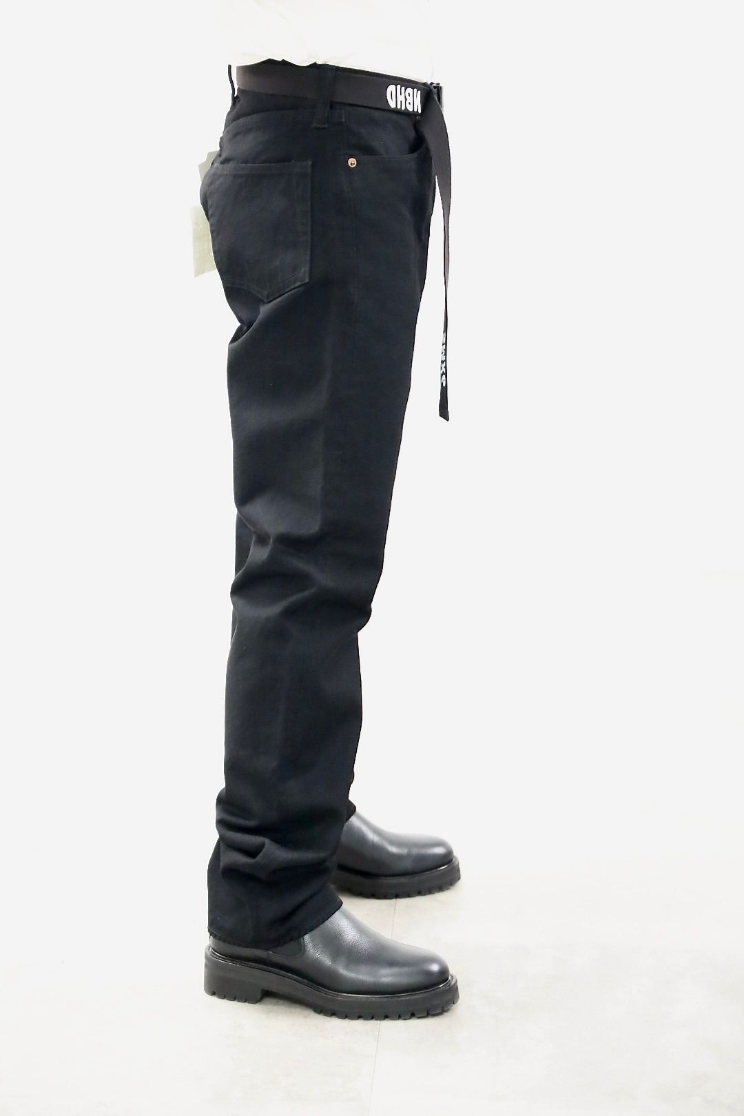 セントマイケル 26SS BLACK DENIM PANTS/STRAIGHT (SM-MK8-0000-077)
