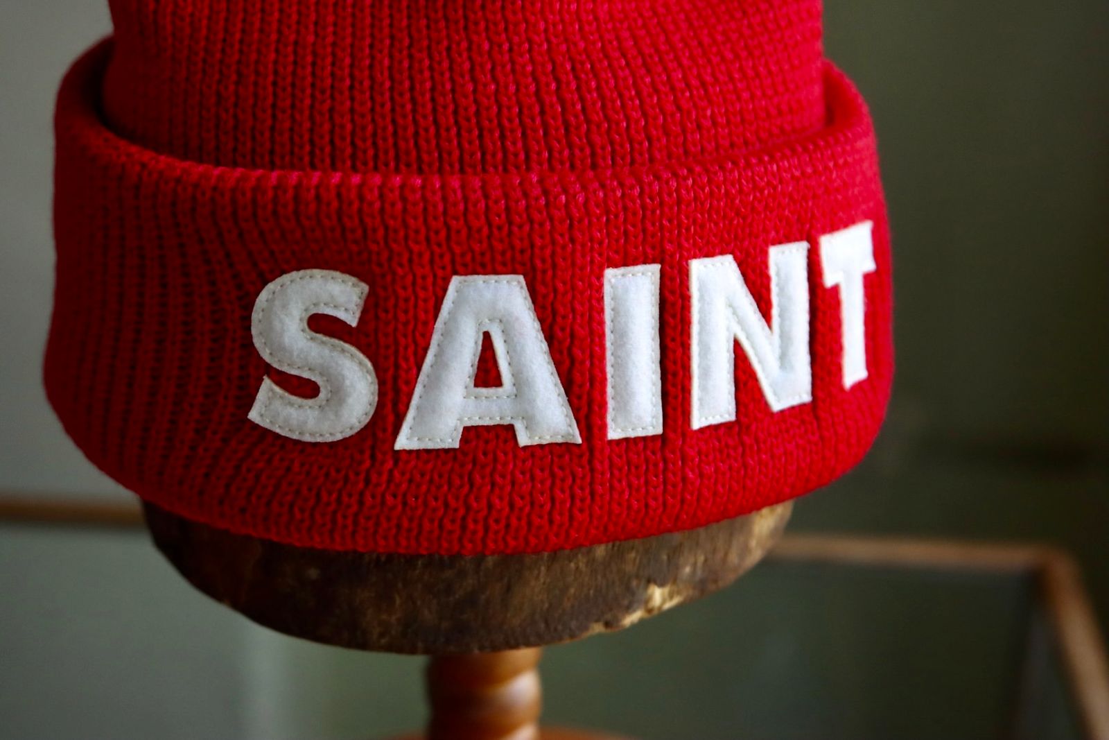 SAINT MICHAEL/セントマイケル/KNIT CAP/SAINT/WHITE | ROYAL FLASH ( ロイヤルフラッシュ ) | US  ONLINE STORE（US オンラインストア）