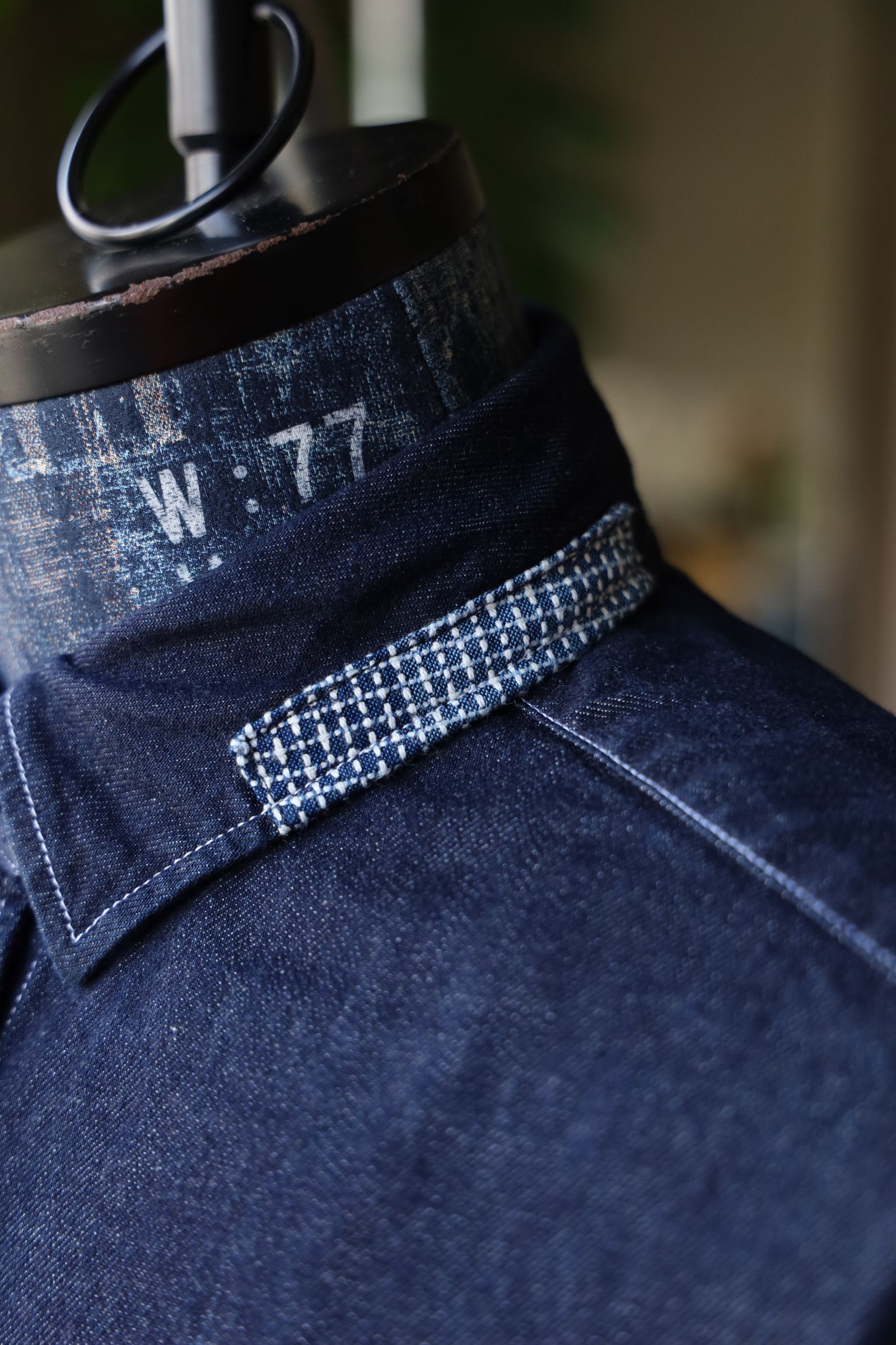 ファンダメンタル デニムシャツ<WOMENS FIT> DENIM SHIRT RINSE(FA25/SH11WR)INDIGO