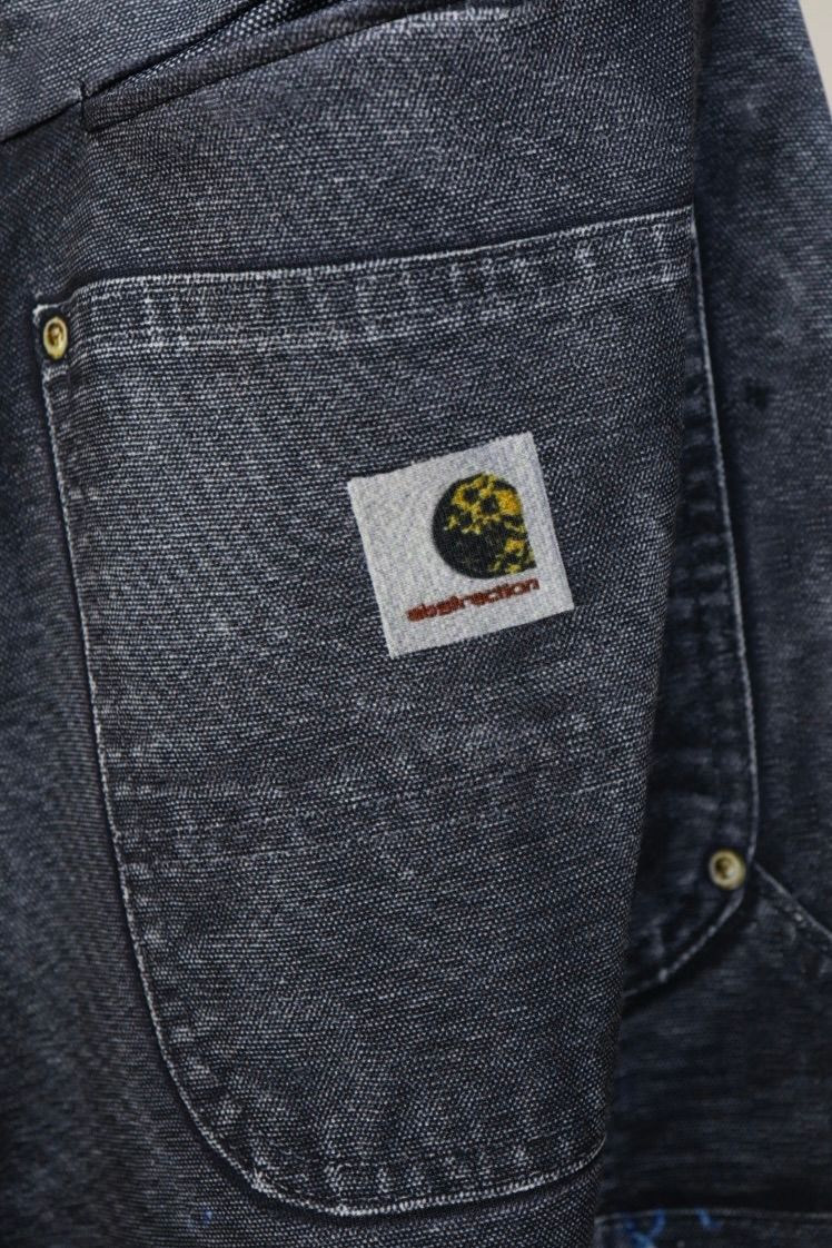 トーキングアバウト ジ アブストラクション 26SS ワイドパンツ PRINT DUCK WIDE PT(26SS-PT-002CH)BLACK新作発売！