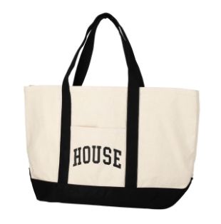 イズネスミュージック 26SS HOUSE TOTE BAG(IMP7_21_TOTEHOUSE01)NATURAL☆新作発売！