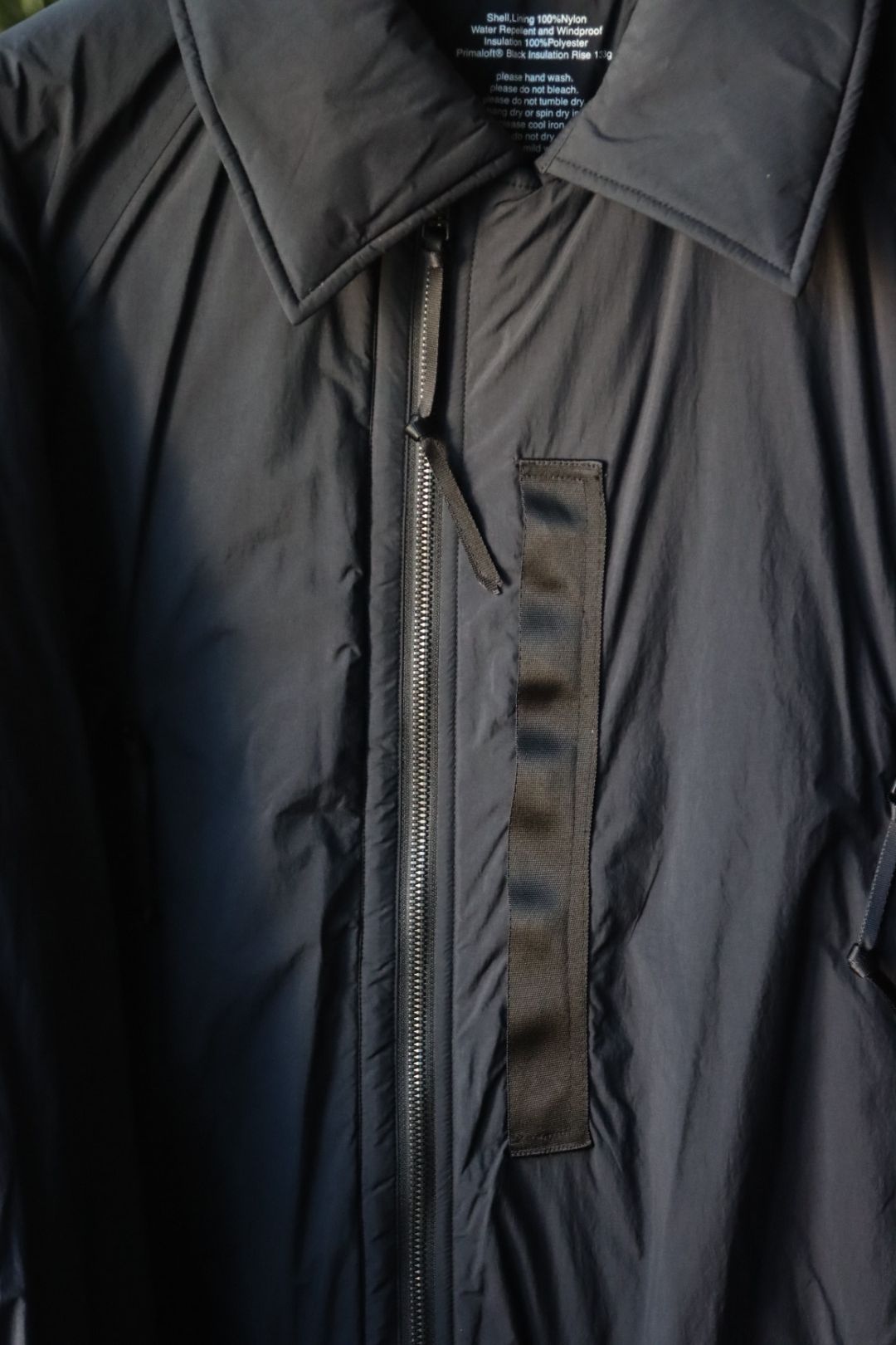 プロダクトトゥエルブ Primaloft Puffer Jacket (25AW-PBL01)BLACK