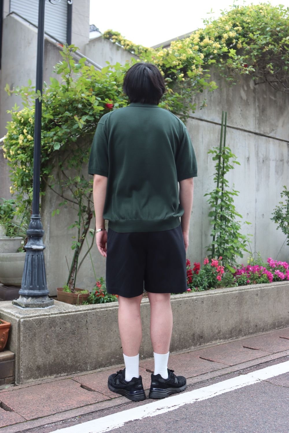 A.PRESSE Cotton Knit S/S Polo Shirts(22SAP-03-05H) style.2022.4.15