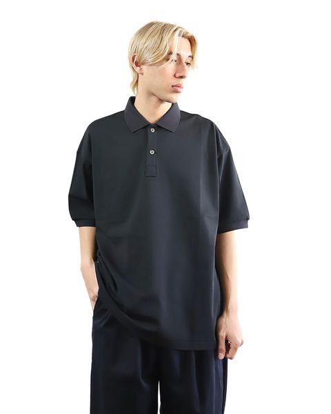 FreshService 24SS 新作DRY PIQUE JERSEY S/S POLO(BLACK) style 2024.3.22
