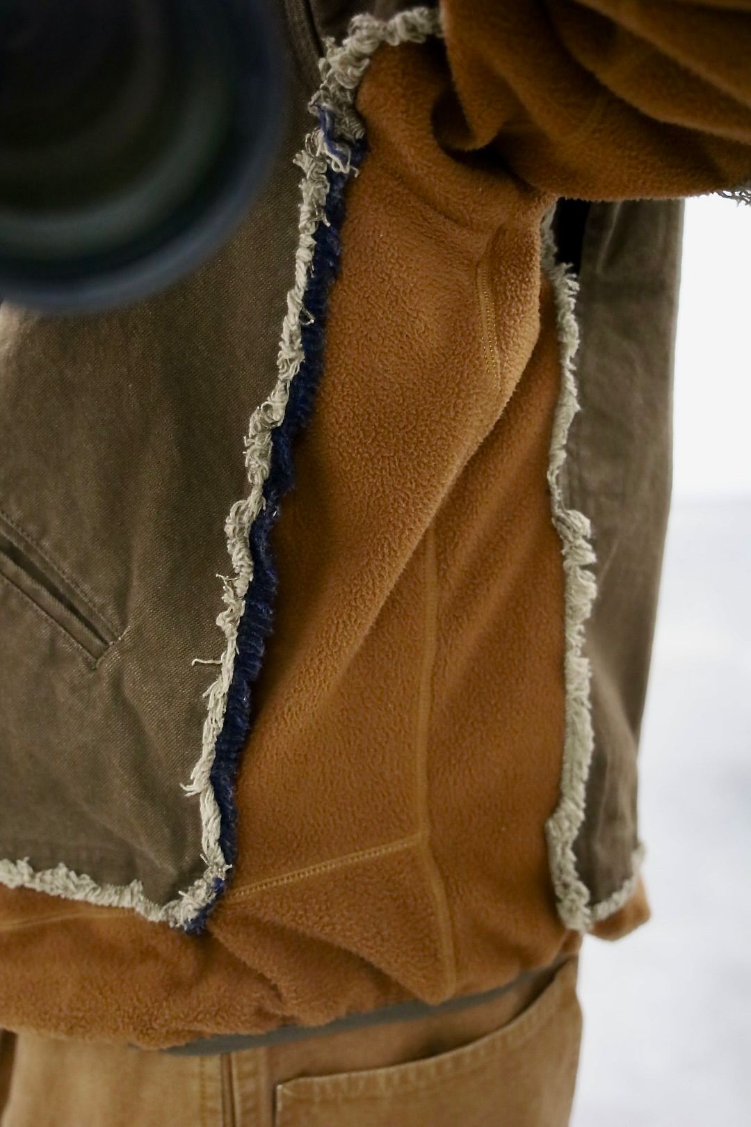 YOKE ヨーク26SS Connected Work Jacketスタイル