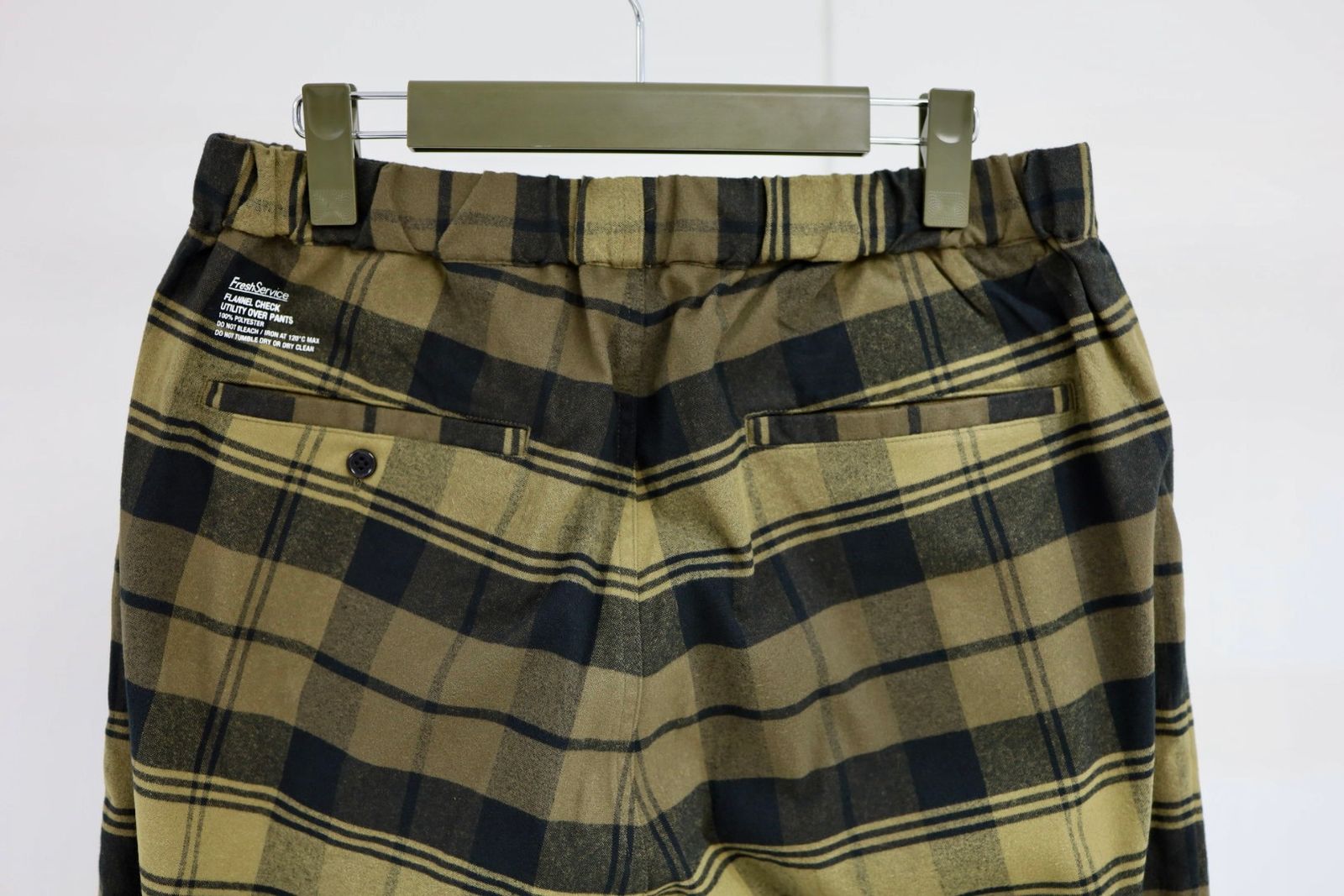 フレッシュサービス FLANNEL CHECK UTILITY OVER PANTS(FSP254-40060)BROWN☆11月15日(土)発売！