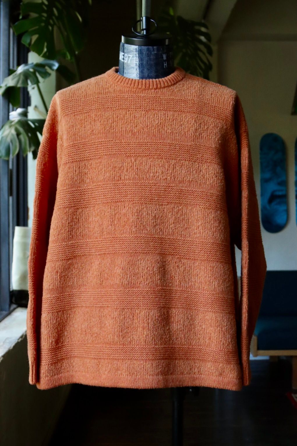 S.F.C エスエフシー 23FW SFC SIDE STRIPES KNIT(SFCFW23KN01)Orange☆11月4日(土)発売！